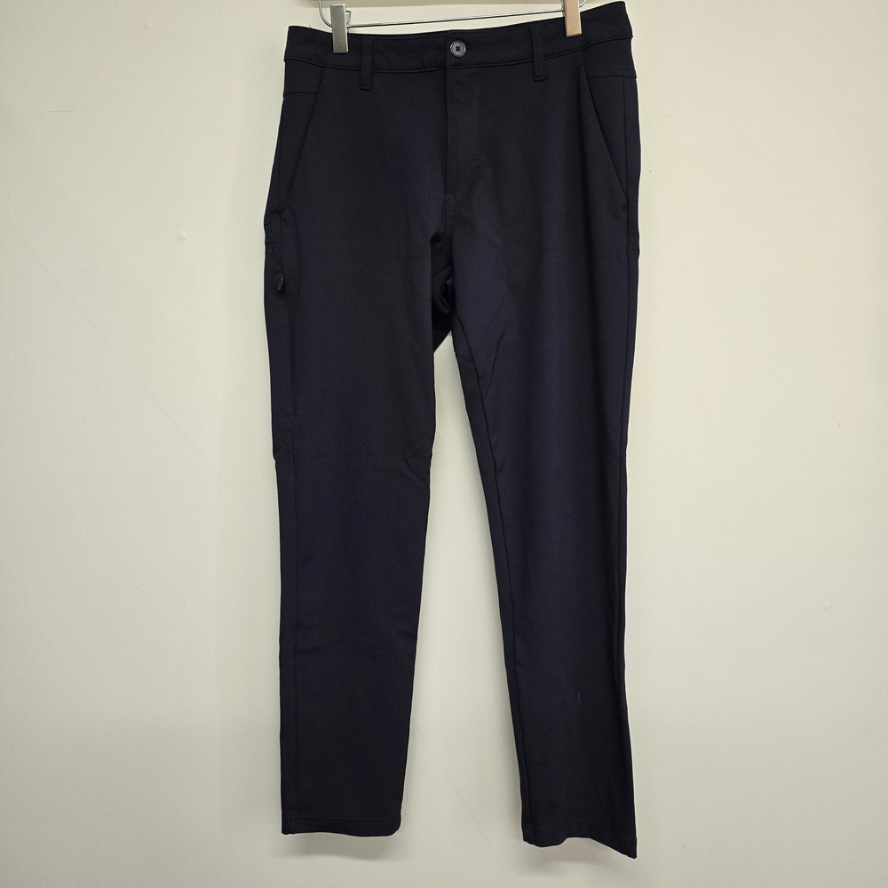 BYLT‎ Everyday Pant 2.0 Mens 32 Navy Blue Slim Fit Stretch Tech Chino Modern